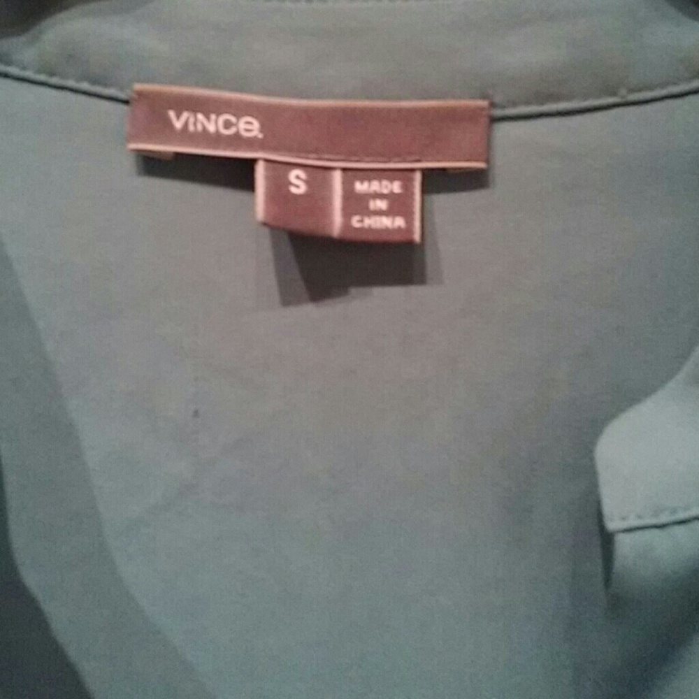 Vince maxi dress in emerald color